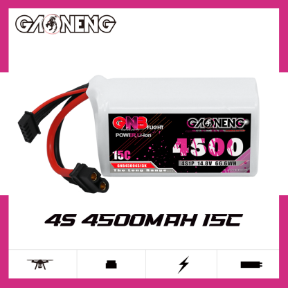 GAONENG GNB 4S 14.8V 4500mah 15C XT60 Li-ion Battery 