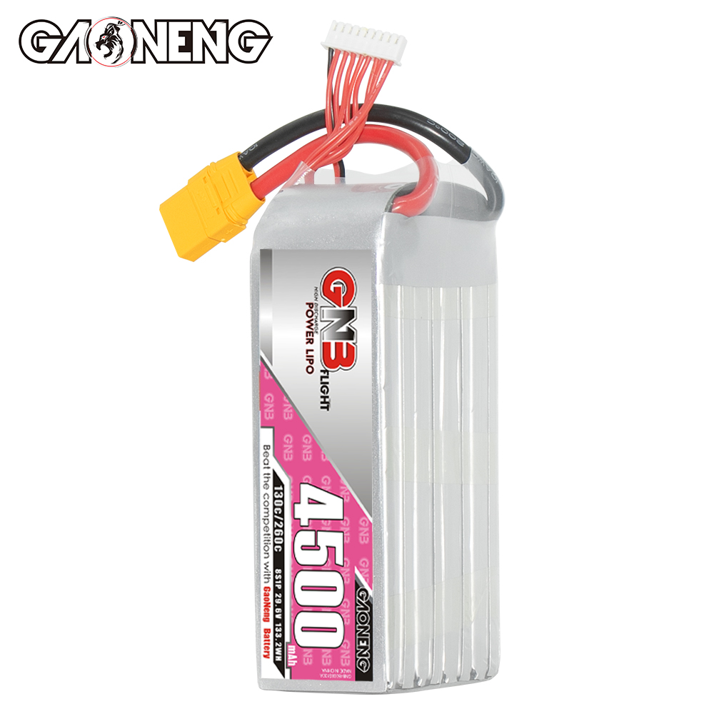 GAONENG GNB 8S 29.6V 4500mAh 130C LiPo Battery XT90