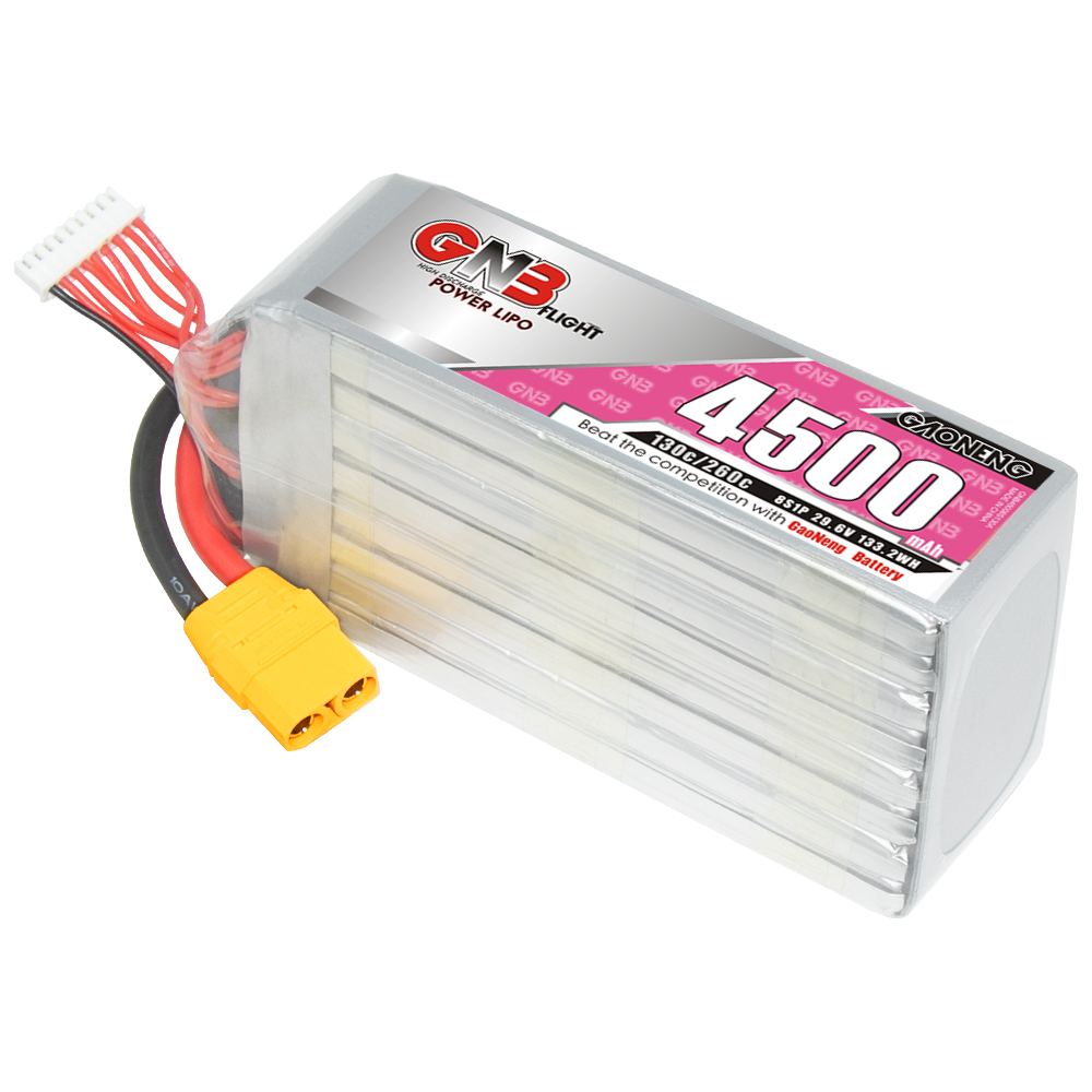 GAONENG GNB 8S 29.6V 4500mAh 130C LiPo Battery XT90