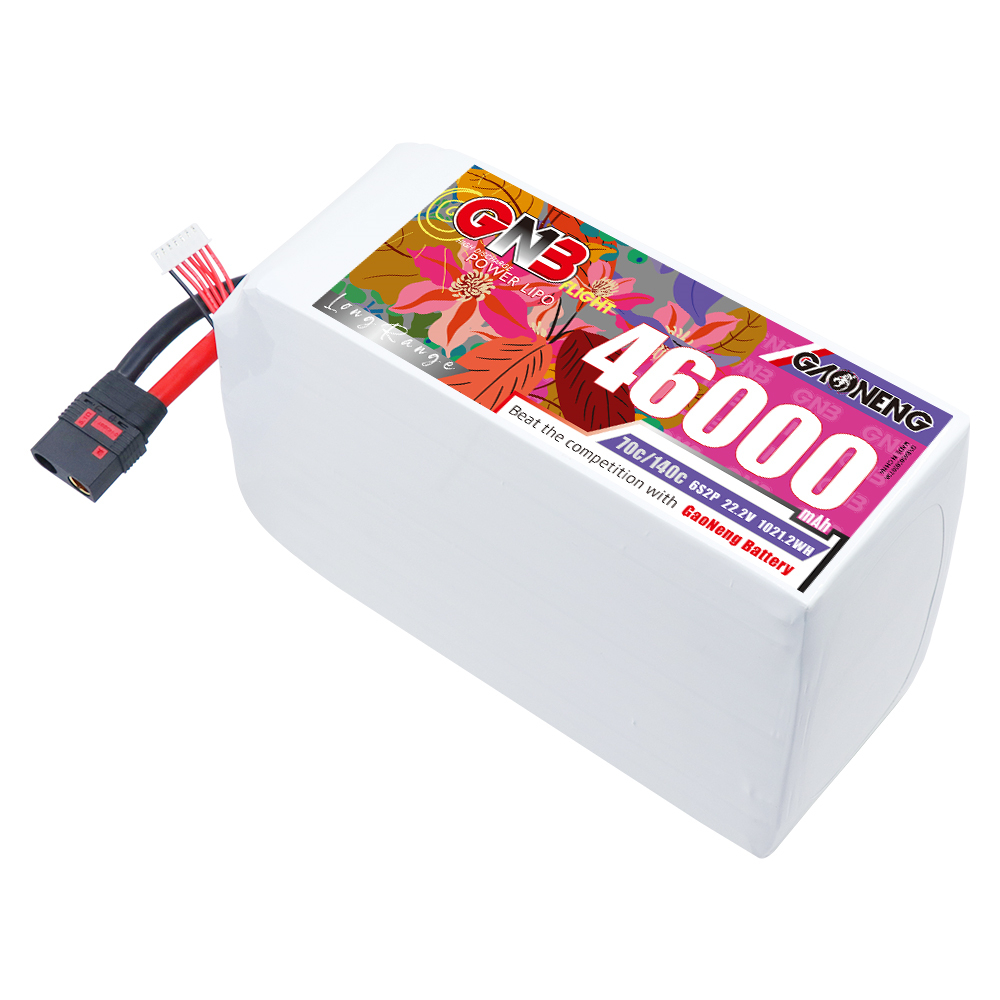 GAONENG GNB 6S2P 22.2V 46000mah 70C RC LiPo Battery QS8