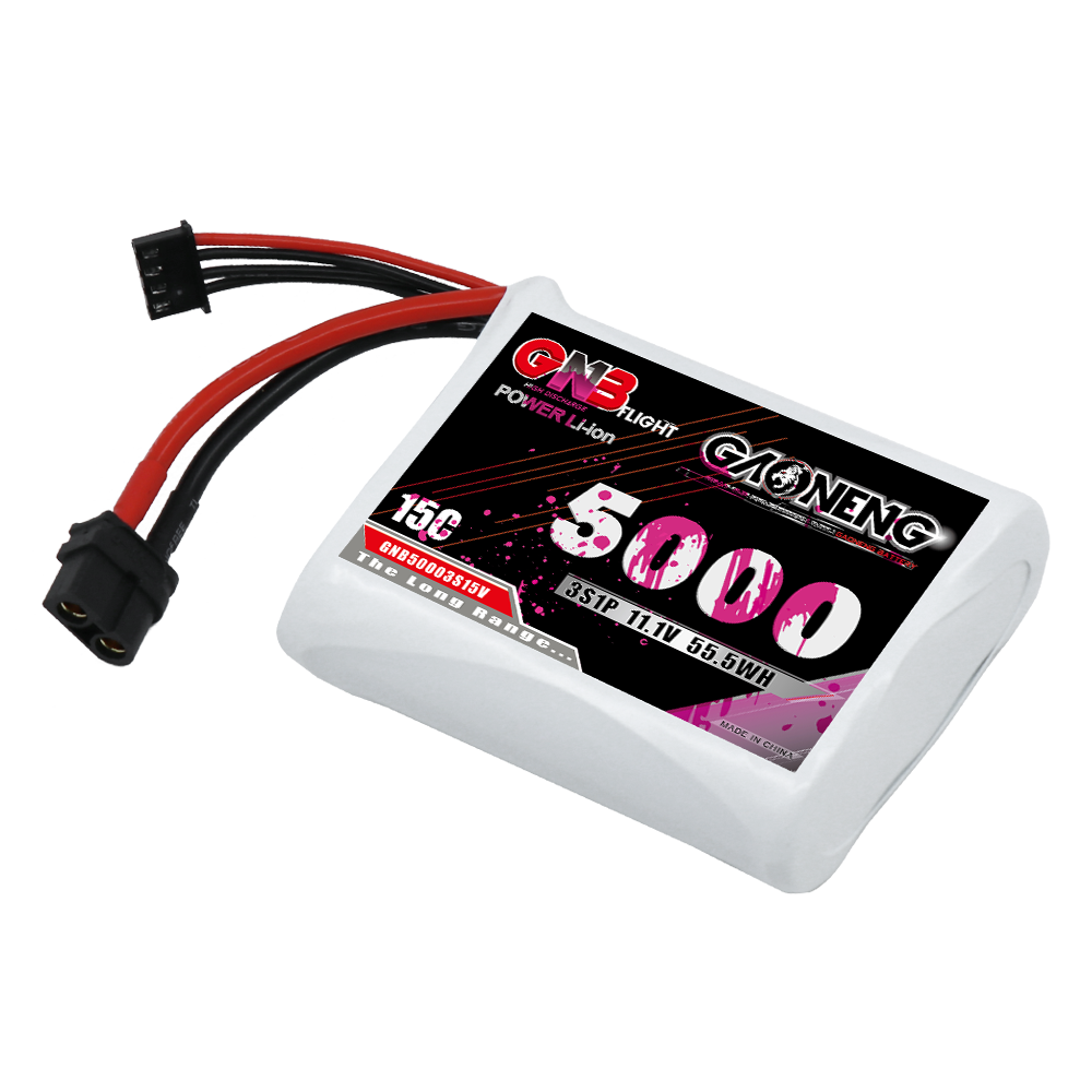 GAONENG GNB 3S 11.1V 5000mah 15C XT60 Li-ion Battery