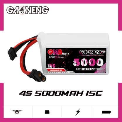GAONENG GNB 4S 14.8V 5000mah 15C XT60 Li-ion Battery 