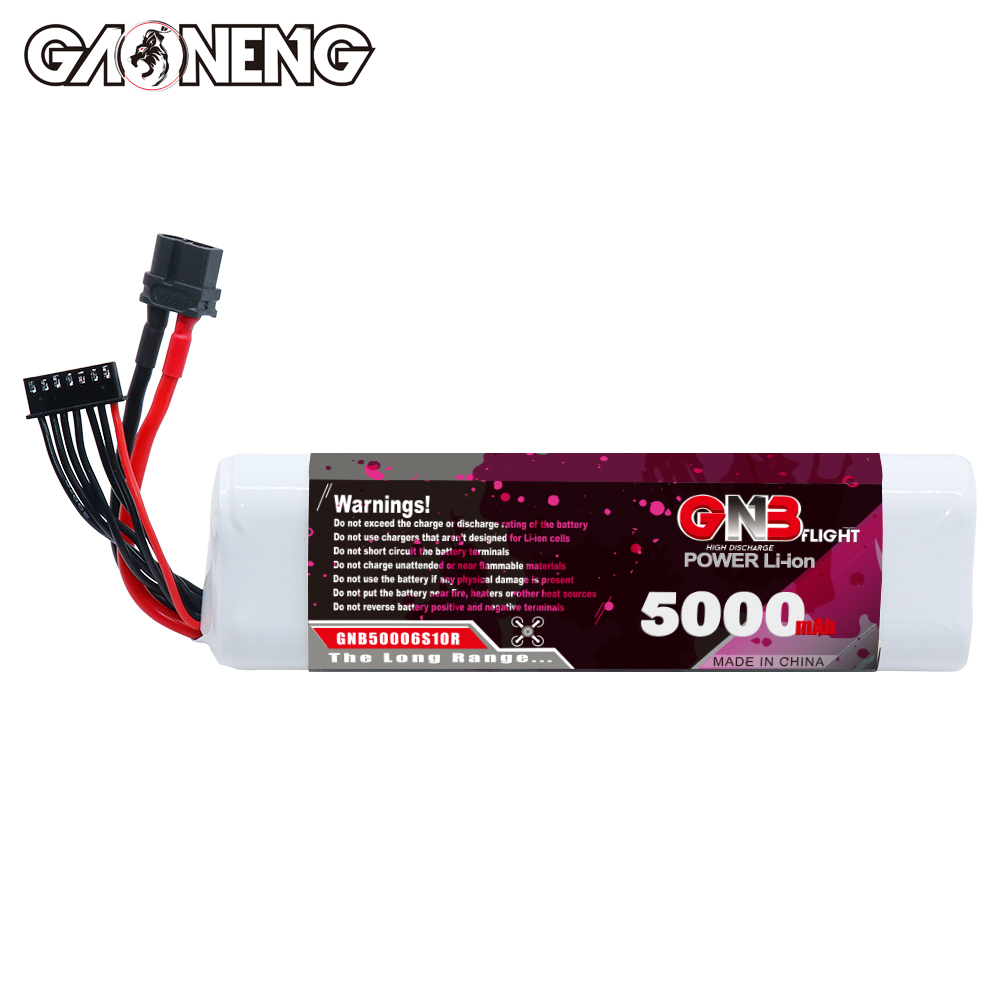 GAONENG GNB 6S 22.2V 5000mAh 10C XT60 Li-ion Battery made with Samsung 21700 50S