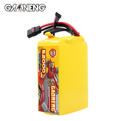GAONENG GNB 52000mah 6S 22.2V 5C QS8 Semi Solid State Li-ion Battery 310WH/kg