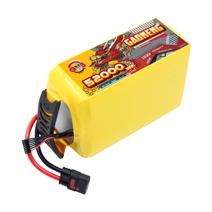 GAONENG GNB 52000mah 6S 22.2V 5C QS8 Semi Solid State Li-ion Battery 310WH/kg