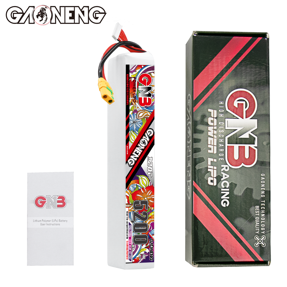 GAONENG GNB 12S 45.6V HV 5200mAh 120C LiPo Battery XT90S