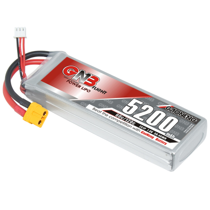 GAONENG GNB 2S 7.4V 5200mAh 60C LiPo Battery XT60