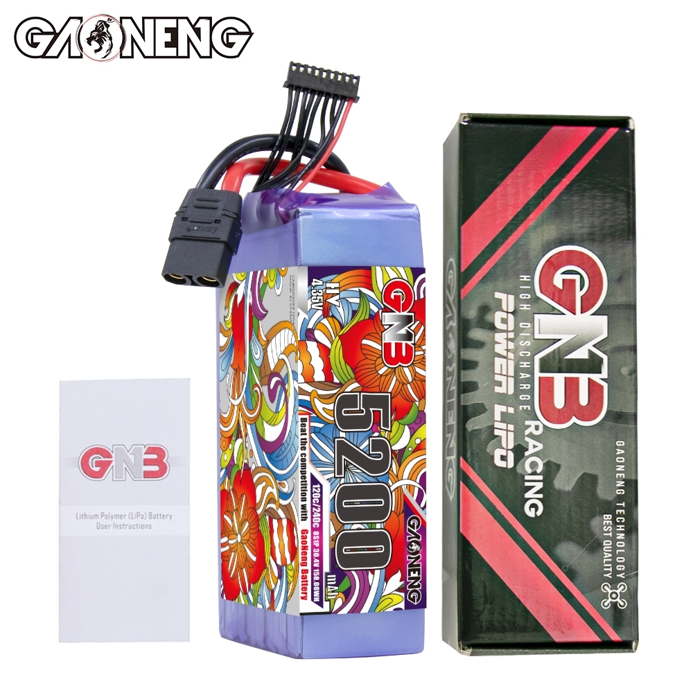 GAONENG GNB HV 8S 30.4V 5200mAh 120C LiPo Battery XT90