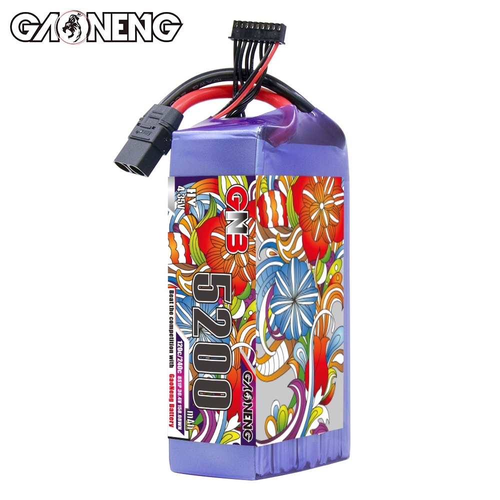 GAONENG GNB HV 8S 30.4V 5200mAh 120C LiPo Battery XT90