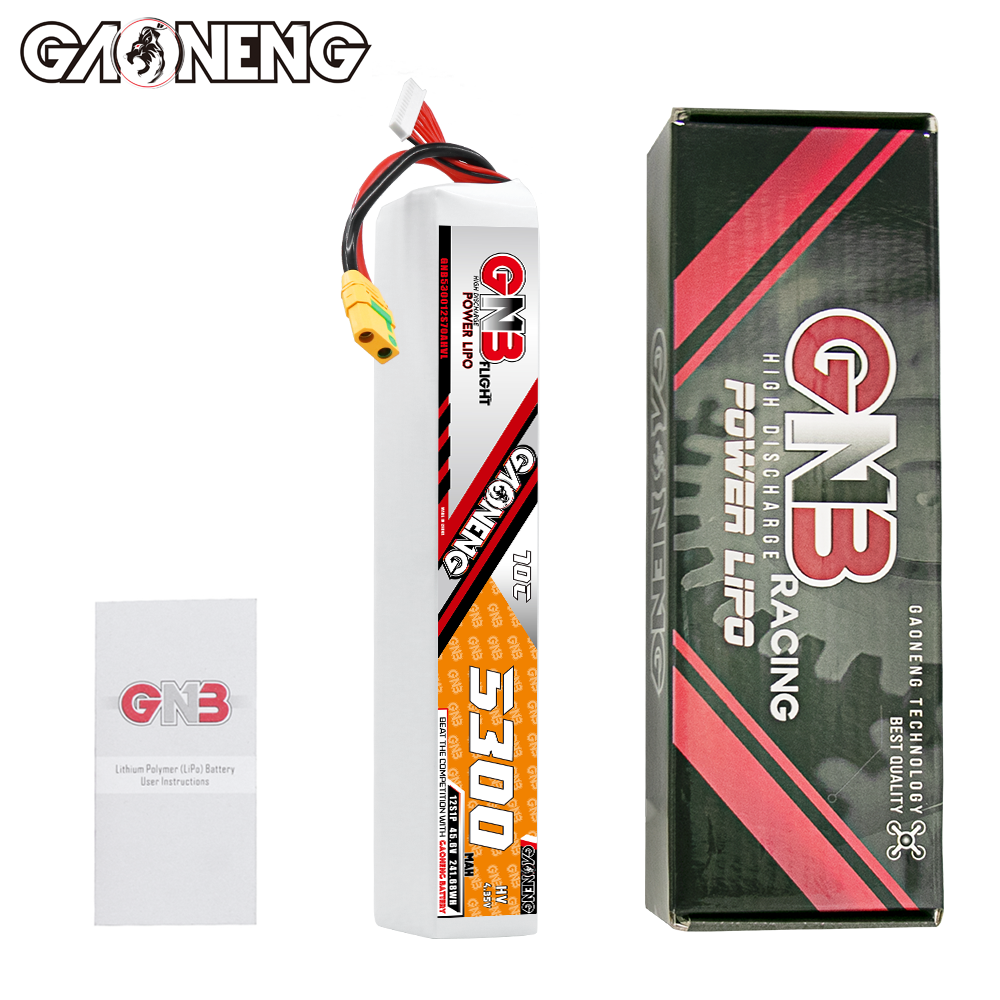 GAONENG GNB 12S 45.6V HV 5300mAh 70C LiPo Battery XT90S