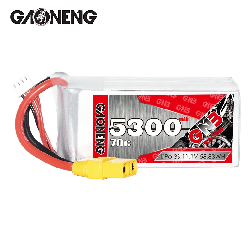 GAONENG GNB 3S 11.1V 5300mah 70C LiPo Battery XT90