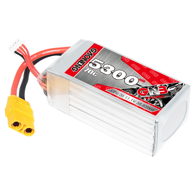 GAONENG GNB 3S 11.1V 5300mah 70C LiPo Battery XT90