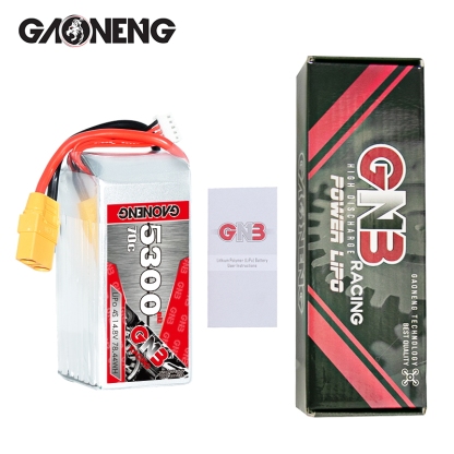 GAONENG GNB 4S 14.8V 5300mAh 70C LiPo Battery XT90