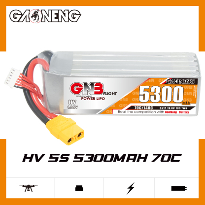 GAONENG GNB HV 5S 19V 5400mAh 70C LiPo Battery XT90