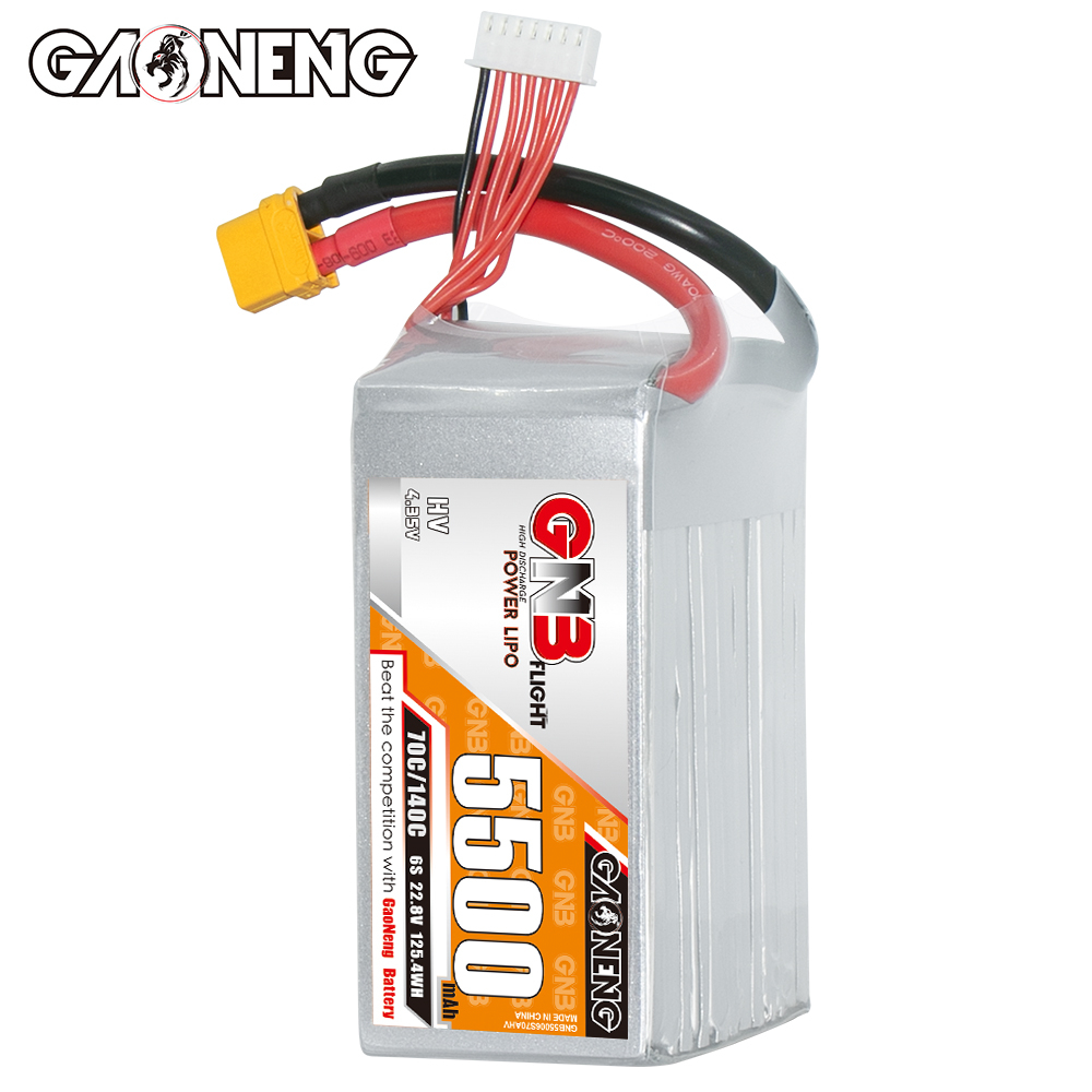 GAONENG GNB HV 6S 22.8V 5500mAh 70C LiPo Battery XT60