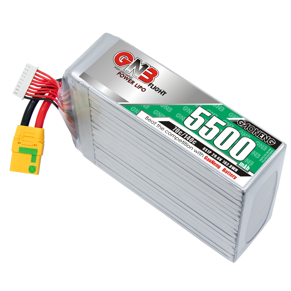 GAONENG GNB 8S 29.6V 5500mAh 70C LiPo Battery XT90S