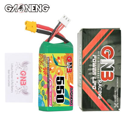 GAONENG GNB 2S 7.4V 550mAh 120C XT30 LiPo Battery