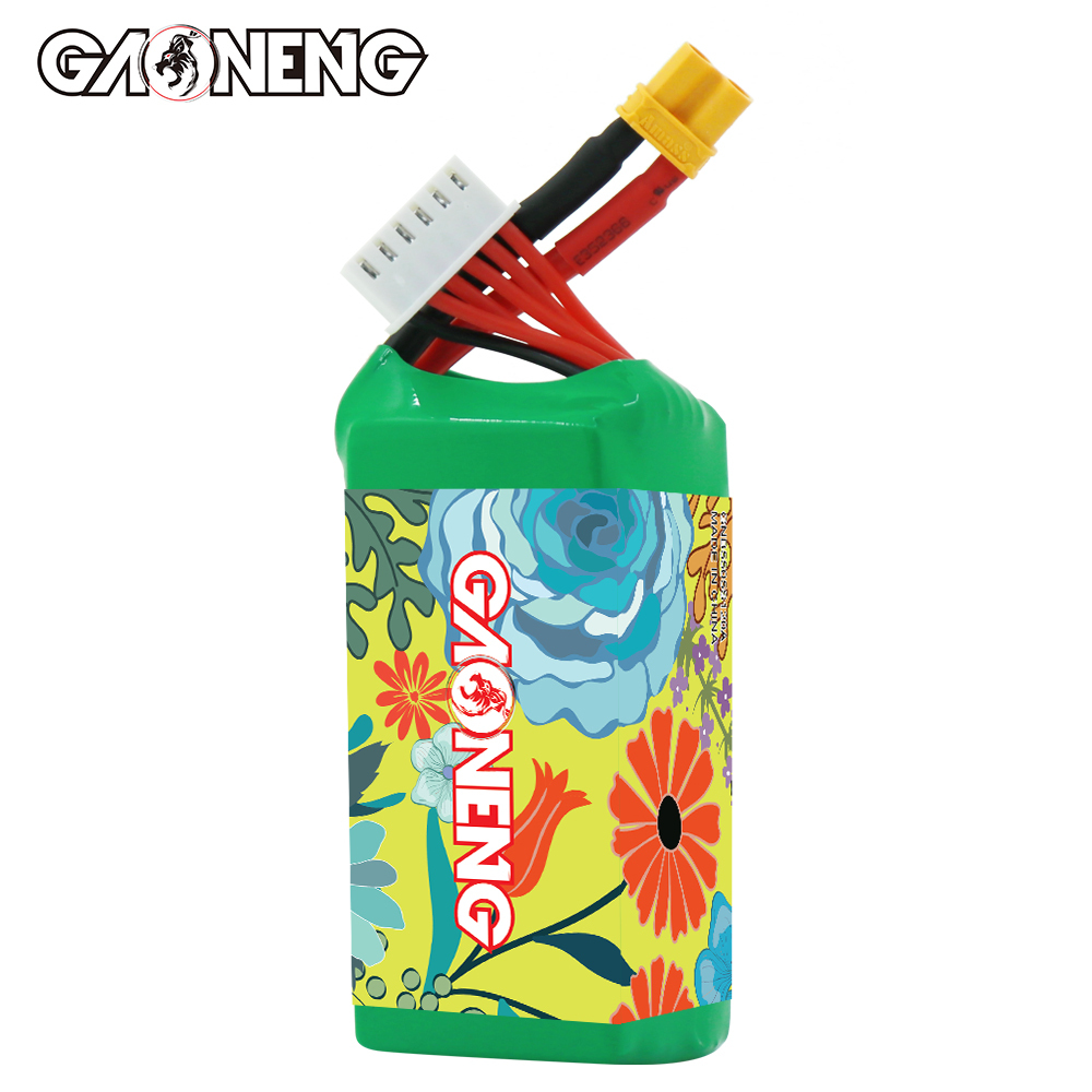 GAONENG GNB 5S 18.5V 550mAh 120C XT30 LiPo Battery Square Type