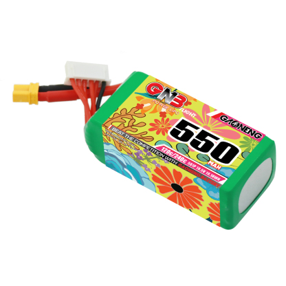 GAONENG GNB 5S 18.5V 550mAh 120C XT30 LiPo Battery Square Type