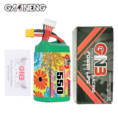 GAONENG GNB 6S 22.2V 550mAh 120C XT30 LiPo Battery