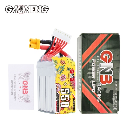 GAONENG GNB LiHV 6S 22.8V 550mAh 120C XT30 LiPo Battery