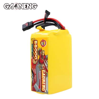 GAONENG GNB 56000mah 6S 22.2V 5C QS8 Semi Solid State Li-ion Battery 310WH/kg