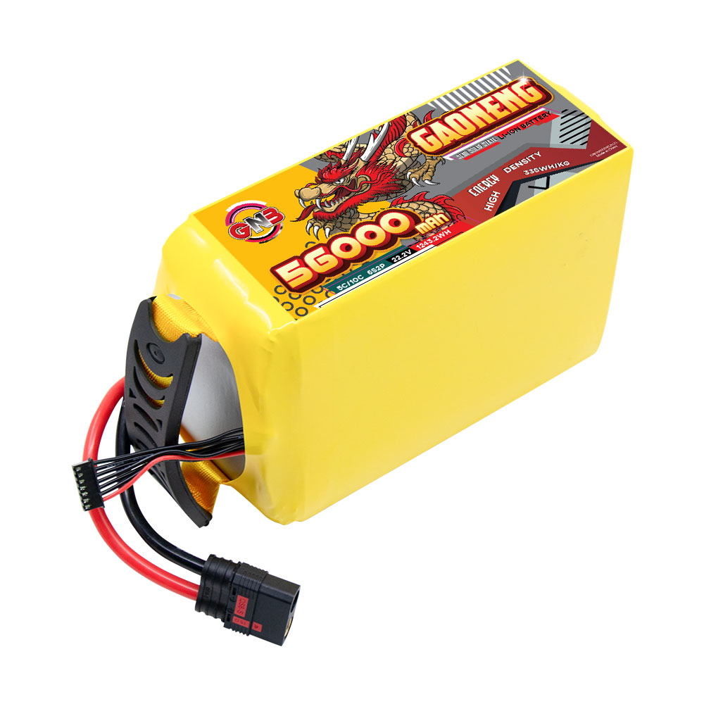 GAONENG GNB 56000mah 6S 22.2V 5C QS8 Semi Solid State Li-ion Battery 310WH/kg