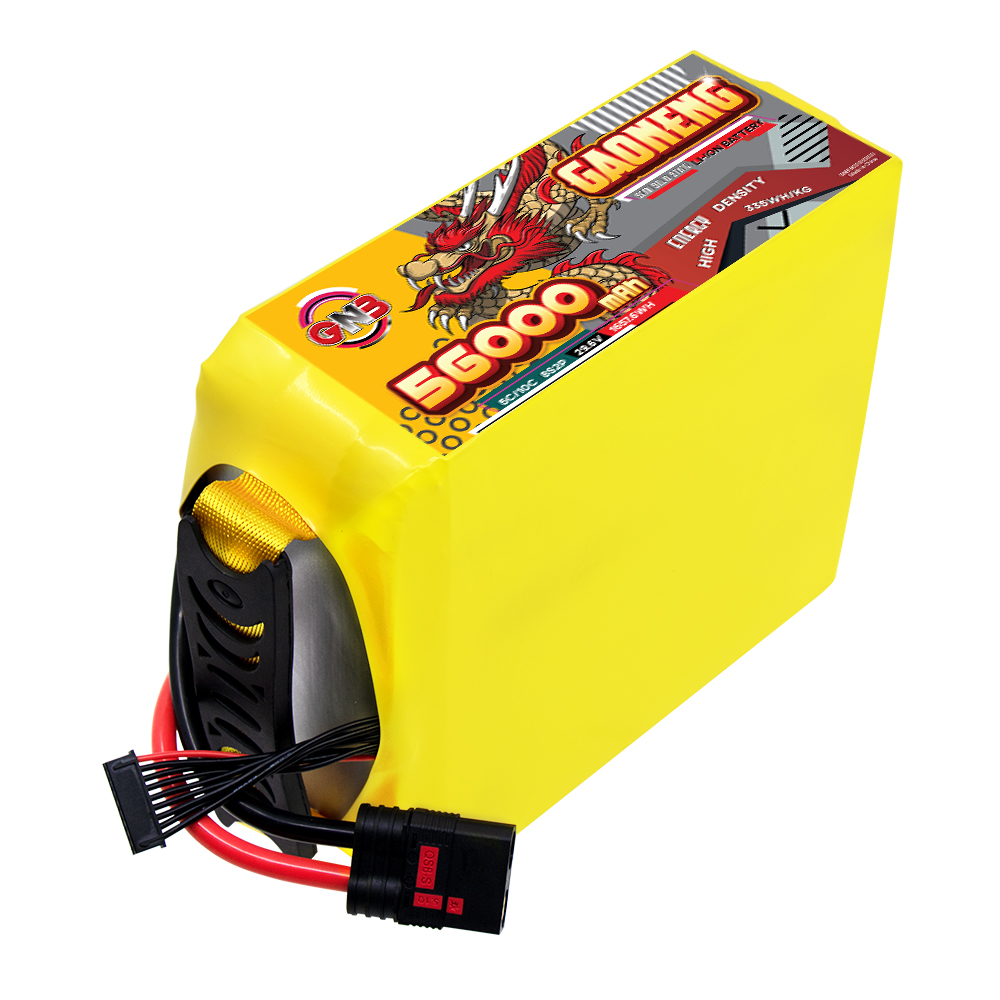 GAONENG GNB 56000mah 8S 29.6V 5C QS8 Semi Solid State Li-ion Battery 335WH/kg