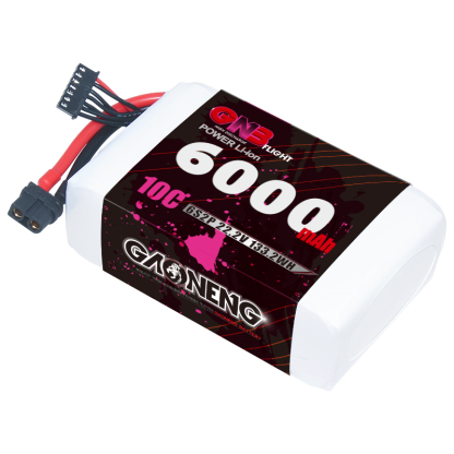GAONENG GNB 6S 22.2V 6000mAh 10C XT60 Li-ion Battery made with Sony 18650 VTC6