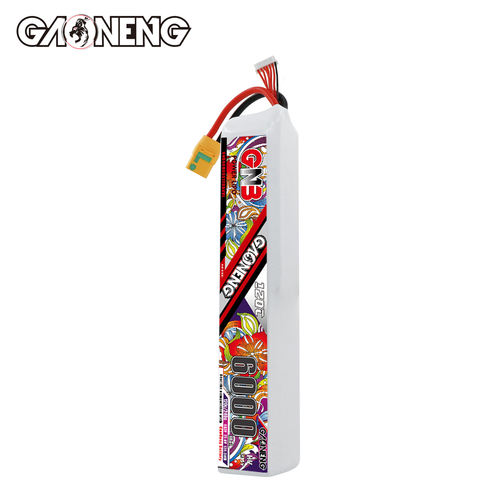 GAONENG GNB 6S 6S2P 30.4V HV 6000mAh 120C LiPo Battery XT90S