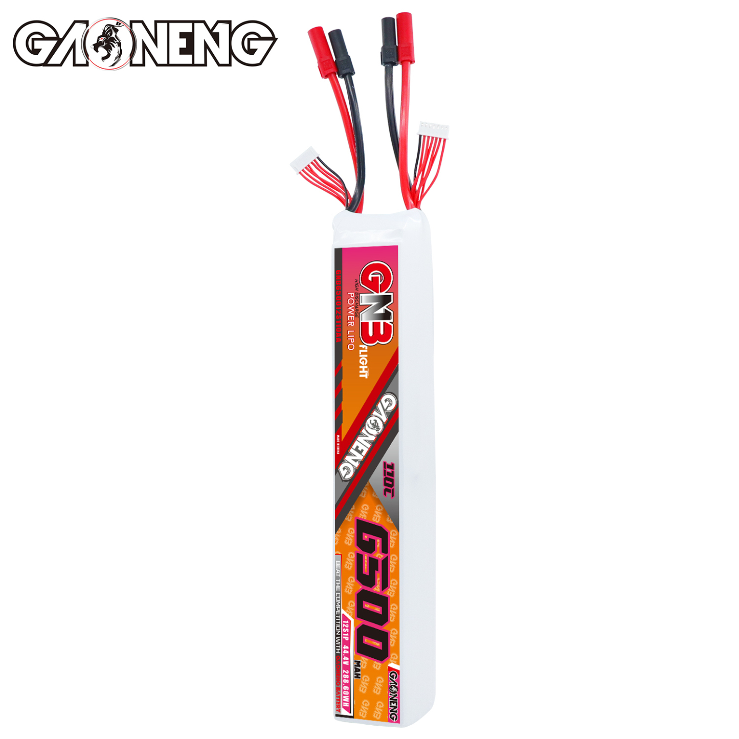 GAONENG GNB 12S 44.4V 6500mah 110C LiPo Battery XT150