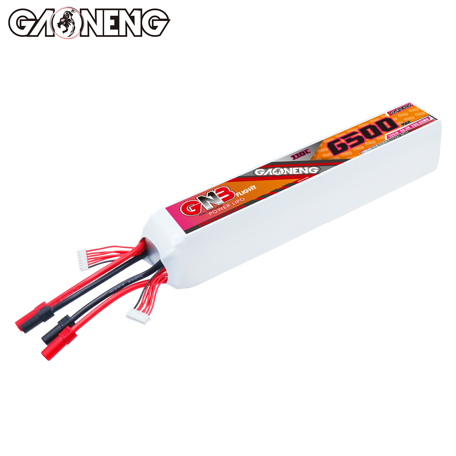 GAONENG GNB 12S 44.4V 6500mah 110C LiPo Battery XT150