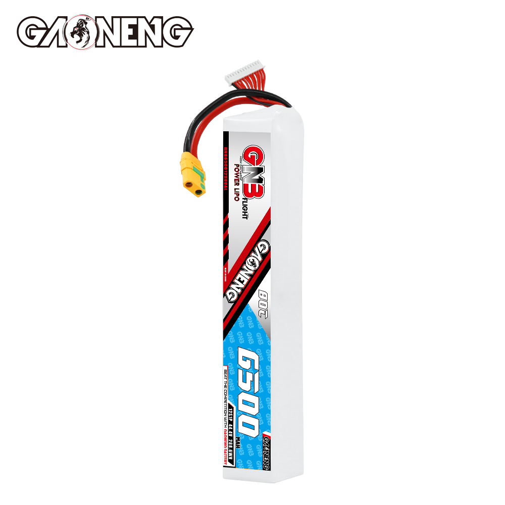 GAONENG GNB 12S 44.4V 6500mAh 80C RC LiPo Battery Drone Helicoper