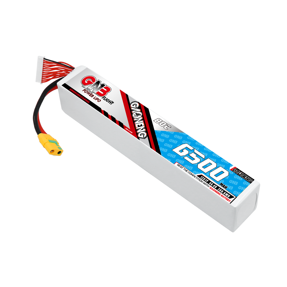 GAONENG GNB 12S 44.4V 6500mAh 80C LiPo Battery XT90S