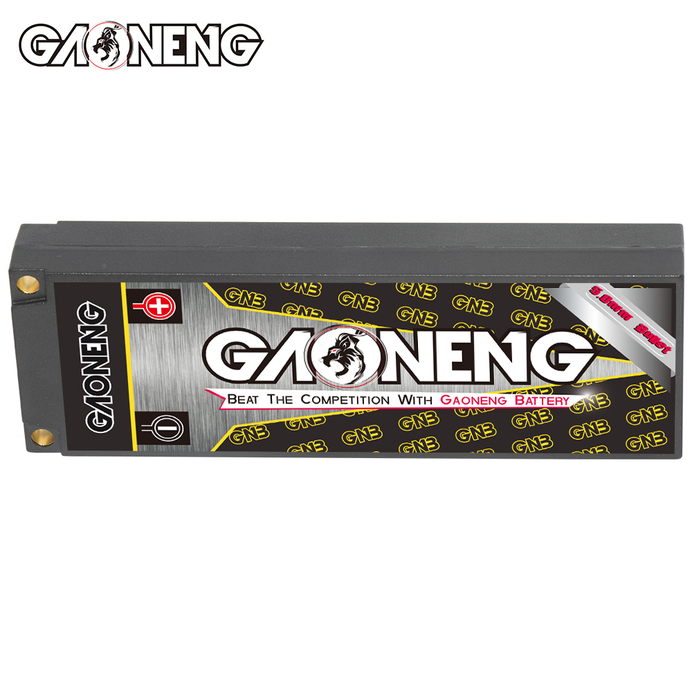 GAONENG GNB 2S 7.6V 6500mAh 180C  5mm Bullet Hard Case LiPo Battery LCG