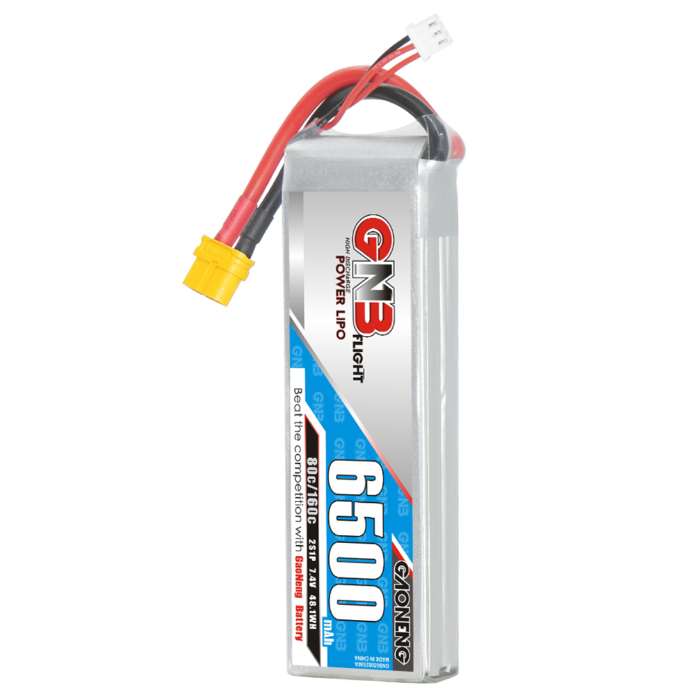 GAONENG GNB 2S 7.4V 5500mAh 70C XT60 LiPo Battery RC Boat Car Drone