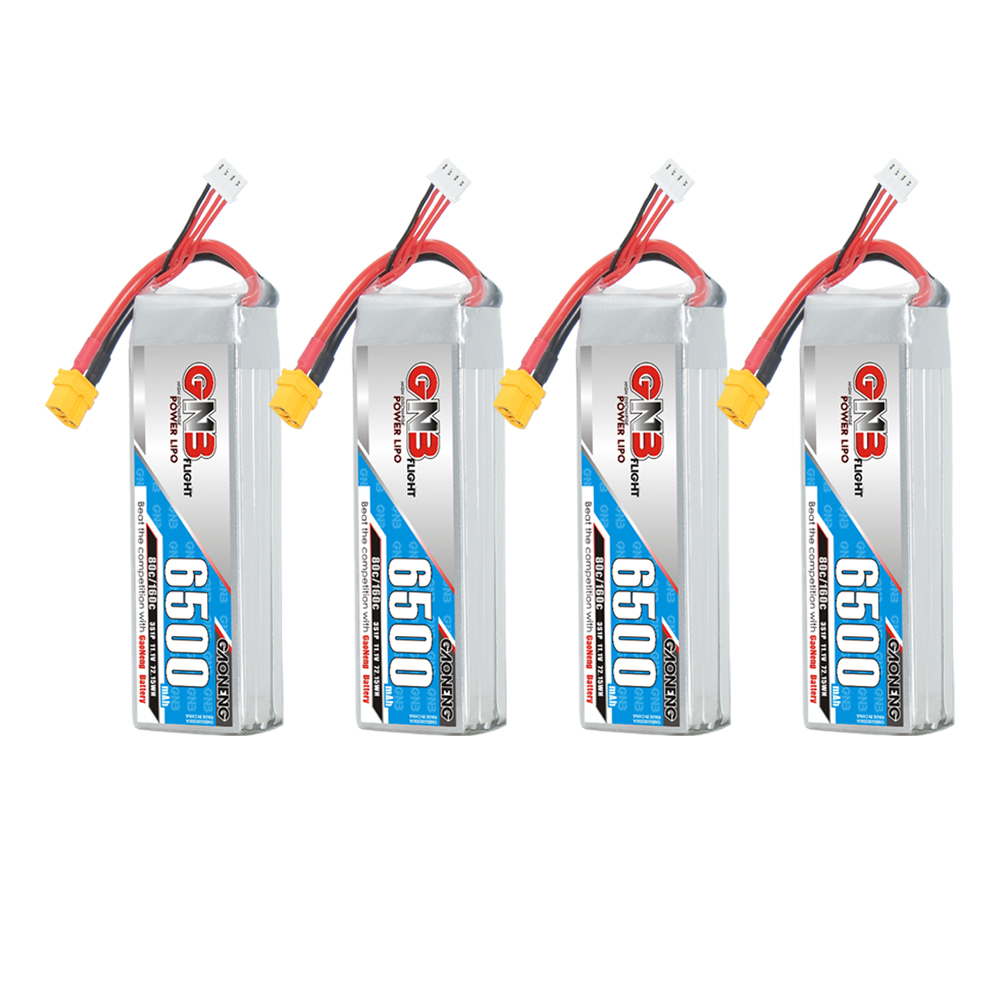 GAONENG GNB 3S 11.1V 6500mAh 80C LiPo Battery 