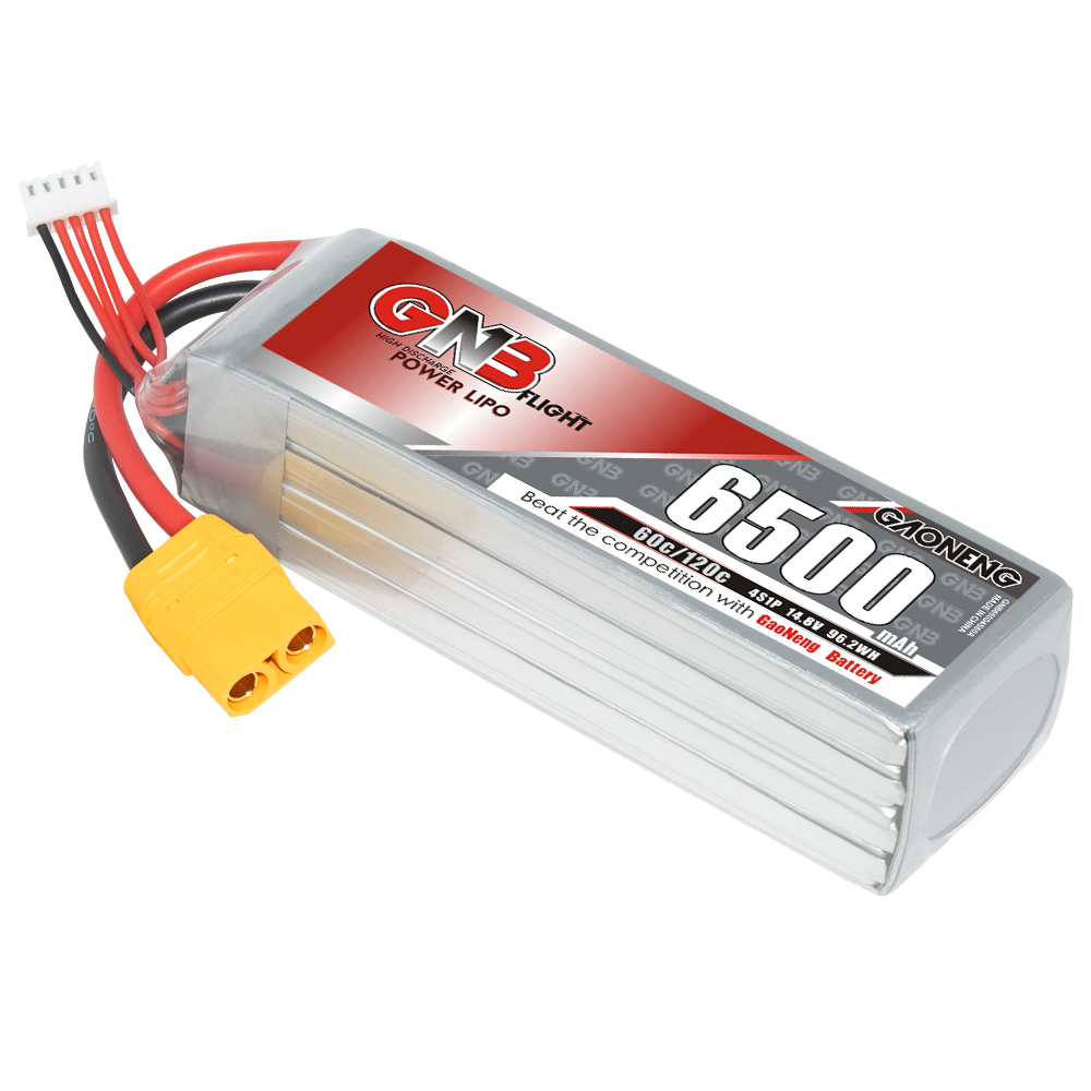 GAONENG GNB 4S 14.8V 6500mAh 60C LiPo Battery XT60