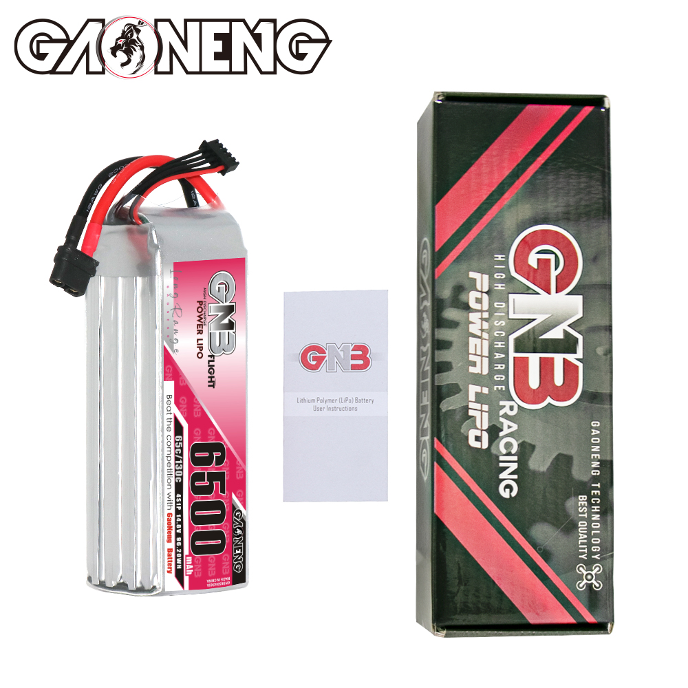 GAONENG GNB HV 4S 14.8V 6500mAh 65C XT60 LiPo Battery