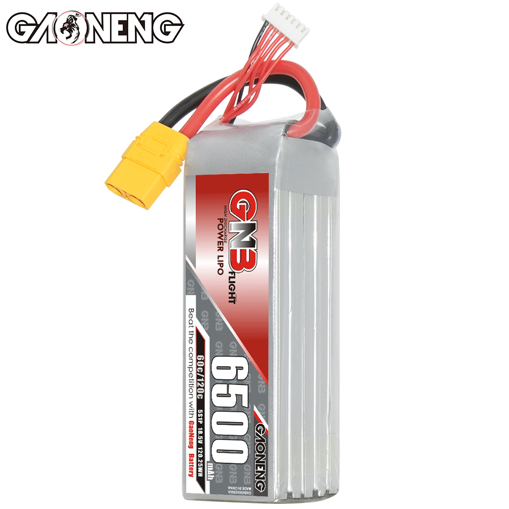 GAONENG GNB 5S 18.5V 6500mAh 60C LiPo Battery XT90
