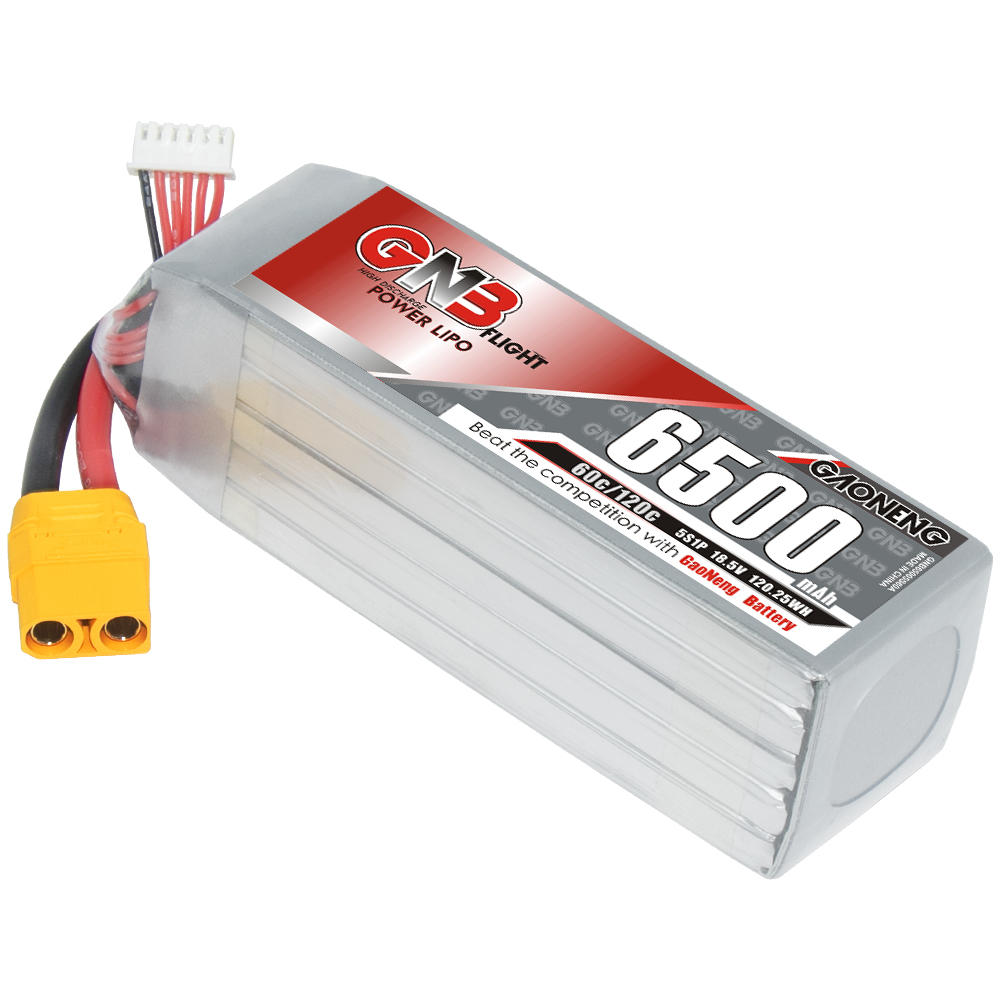 GAONENG GNB 5S 18.5V 6500mAh 60C LiPo Battery XT90