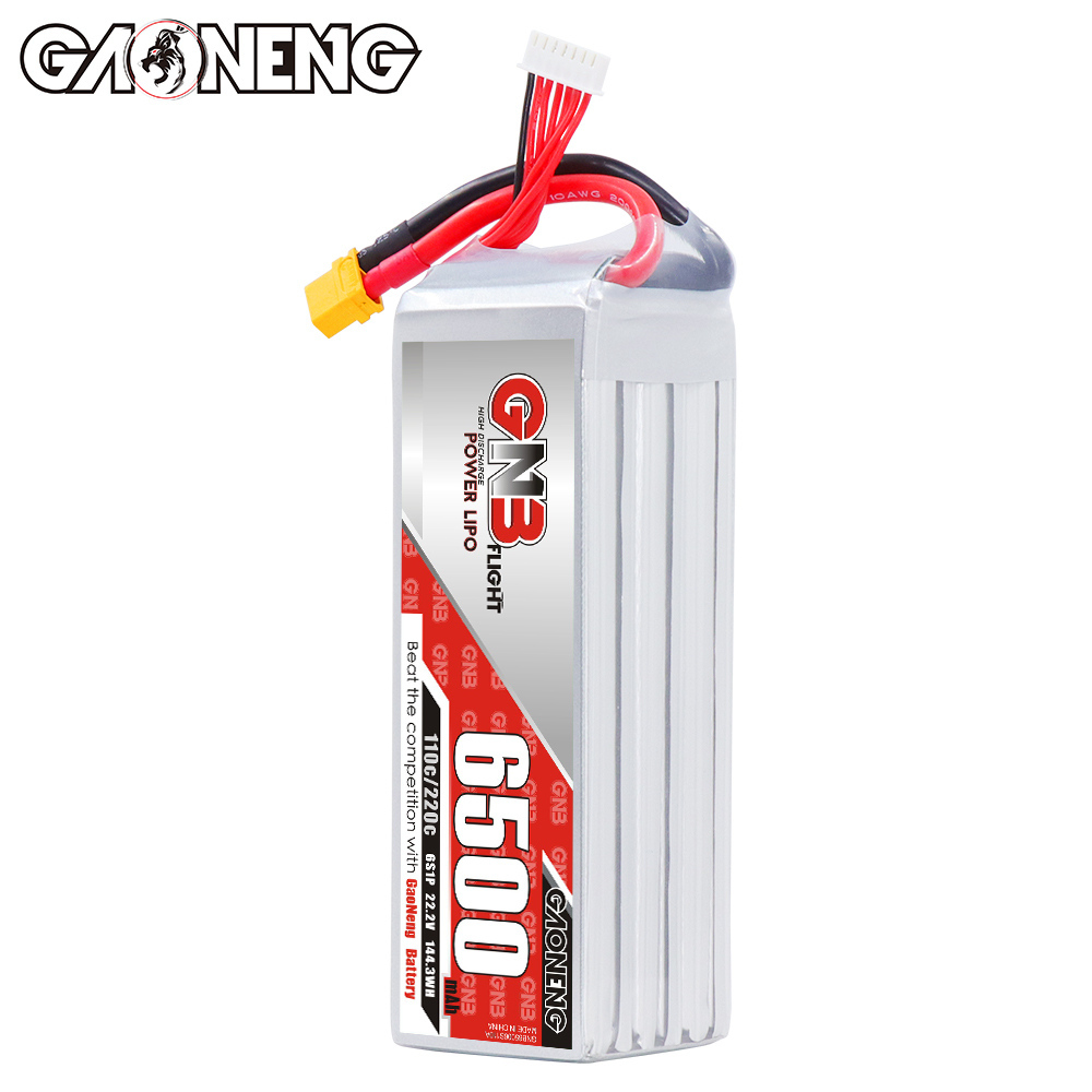 GAONENG GNB 6S 22.2V 6500mAh 110C LiPo Battery XT60