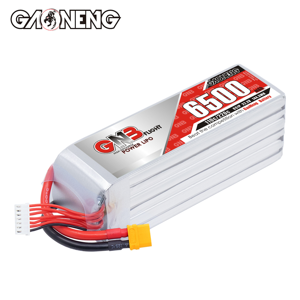 GAONENG GNB 6S 22.2V 6500mAh 110C LiPo Battery XT60
