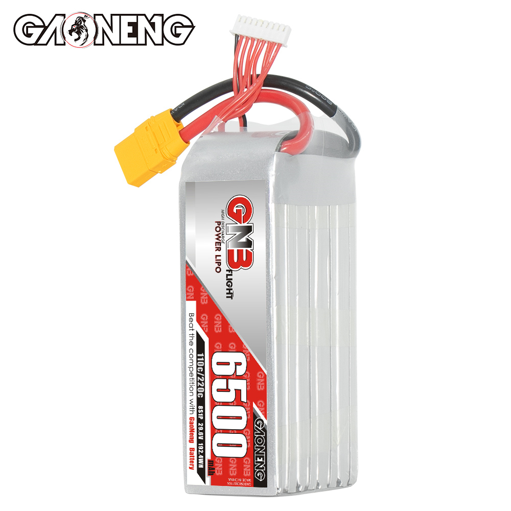 GAONENG GNB 8S 29.6V 6500mAh 110C LiPo Battery XT90