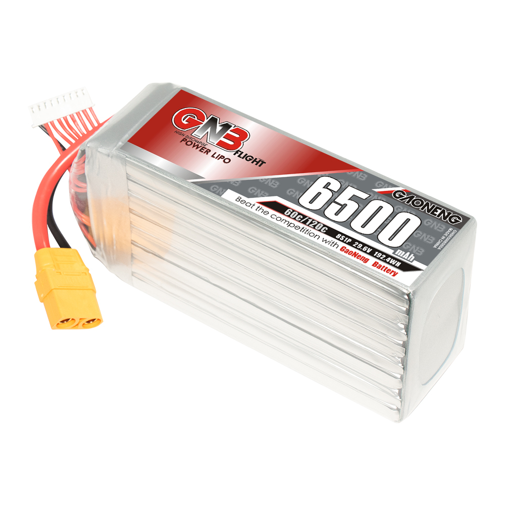 GAONENG GNB 8S 29.6V 6500mAh 60C LiPo Battery XT90