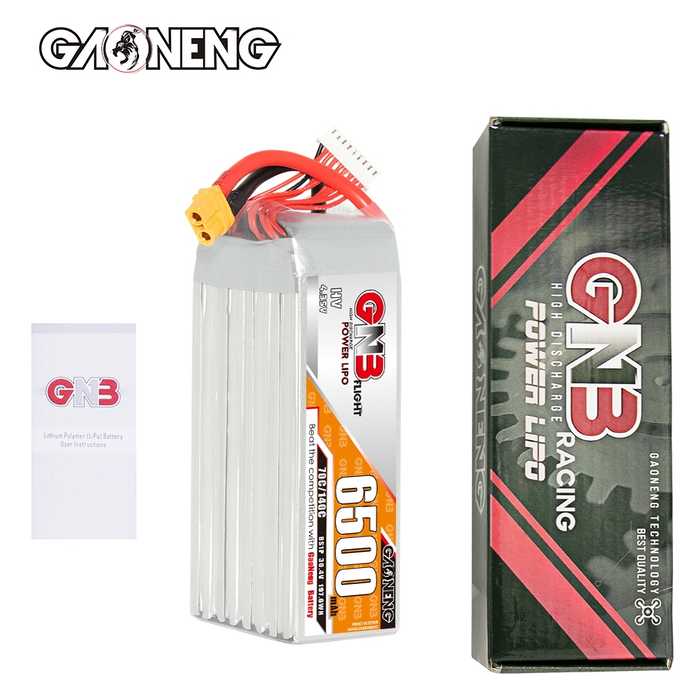 GAONENG GNB HV 8S 30.4V 6500mAh 70C LiPo Battery XT60