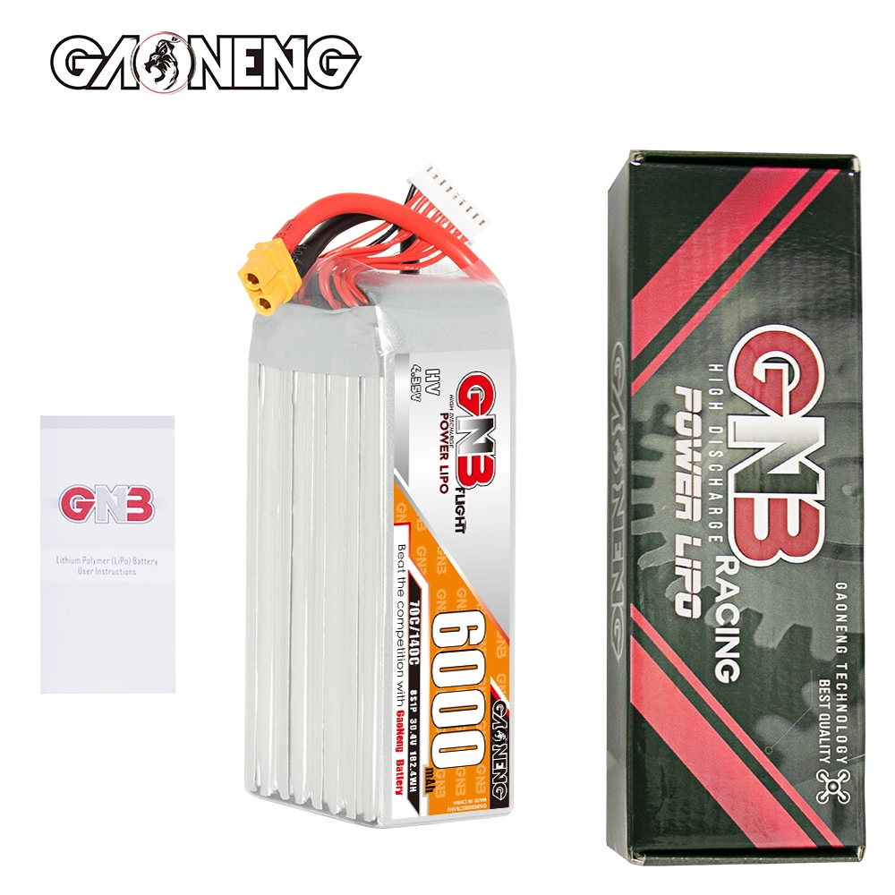 GAONENG GNB HV 8S 30.4V 6000mAh 70C LiPo Battery XT60