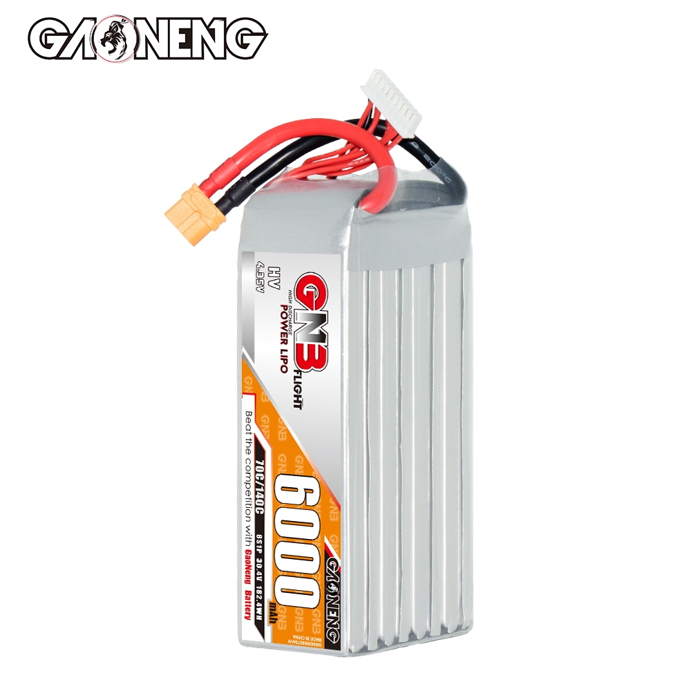 GAONENG GNB HV 8S 30.4V 6000mAh 70C LiPo Battery XT60