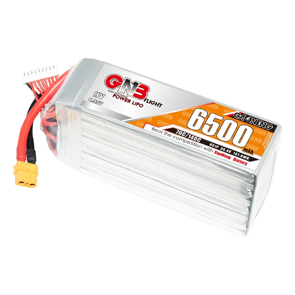 GAONENG GNB HV 8S 30.4V 6500mAh 70C LiPo Battery XT60