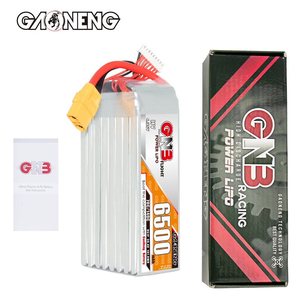 GAONENG GNB HV 8S 30.4V 6500mAh 70C LiPo Battery XT90